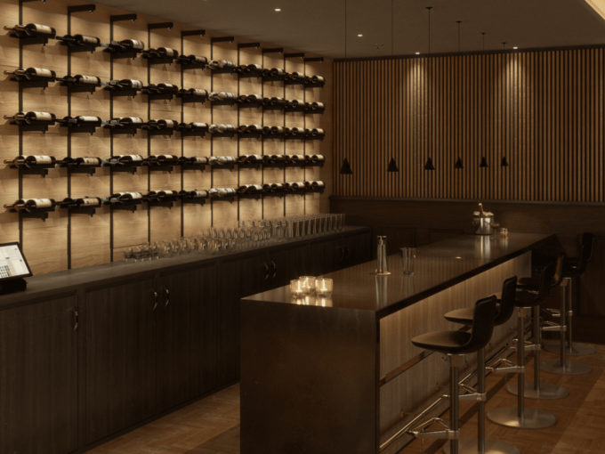 MP Lighting LED-integrated Wine Rack Systems