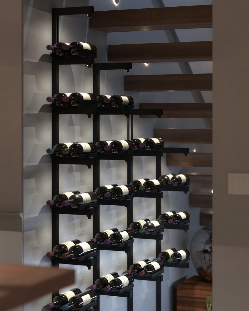 MP Lighting LED-integrated Wine Rack Systems